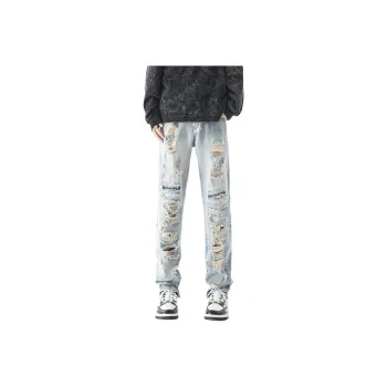 FA2LO Jeans Unisex Vintage Blue