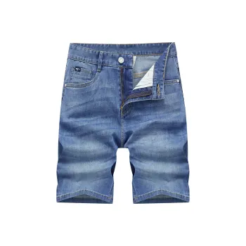 SEPTWOLVES Denim Shorts Men Medium Blue 112