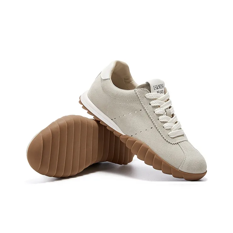 15 MINS Chestnut Cookie Breathable Low Top Casual Shoes Women's-3