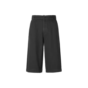 KENZO Embroidered K Knee Length Shorts
