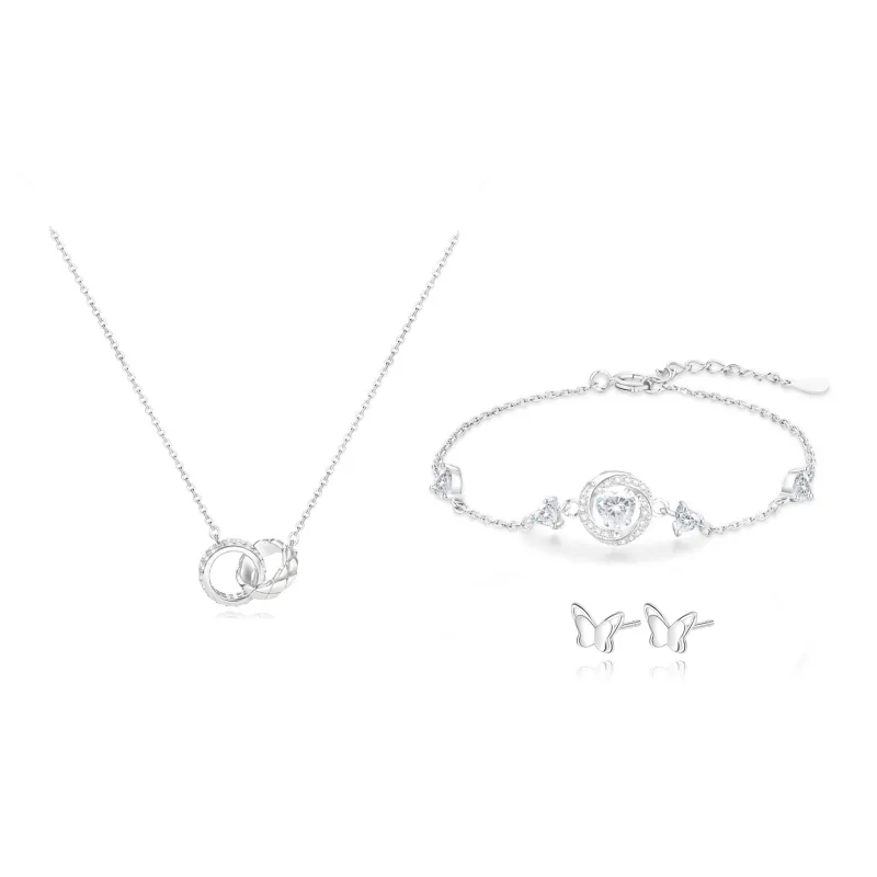 FANFRI Zircon Necklaces Women's Sweet Love Confession, Anniversary, Love Confession Box-7