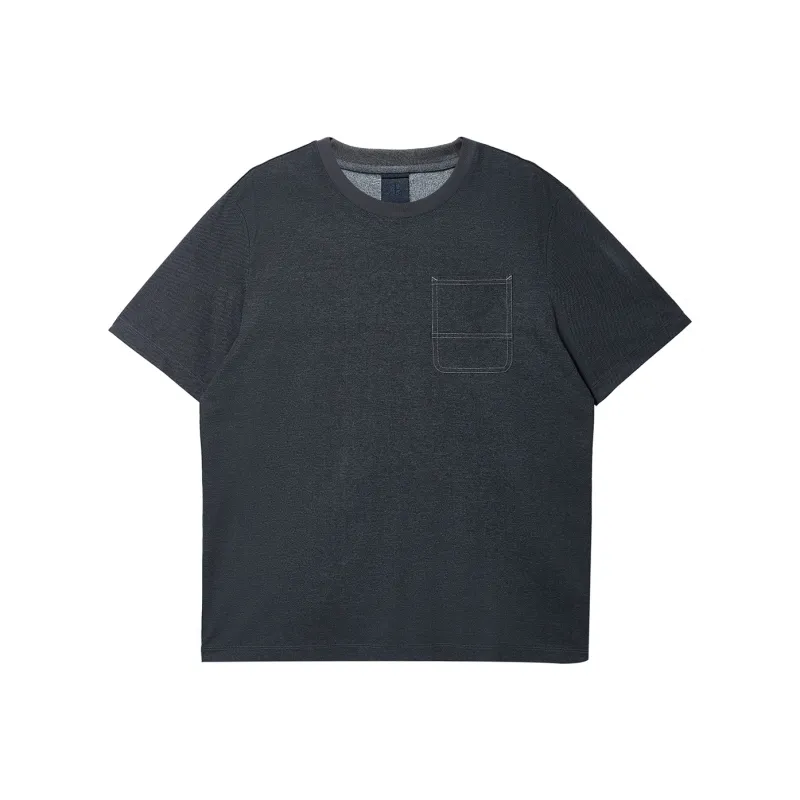 JACK JONES· T Shirt Men's E02 Dark Gray Denim-0