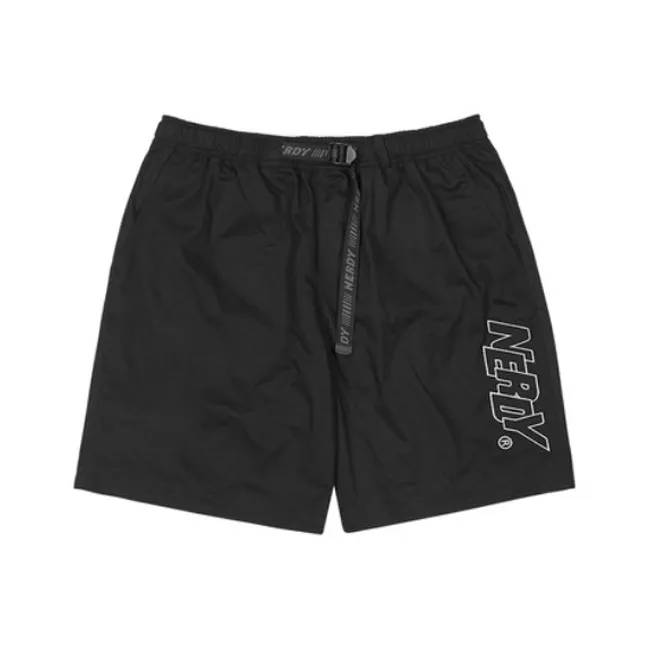 NERDY Loose Fit Shorts Men's Black-0