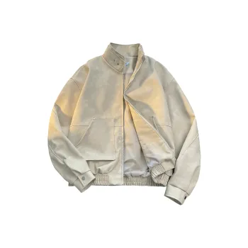 G.M BONNEY Leather Jacket Unisex