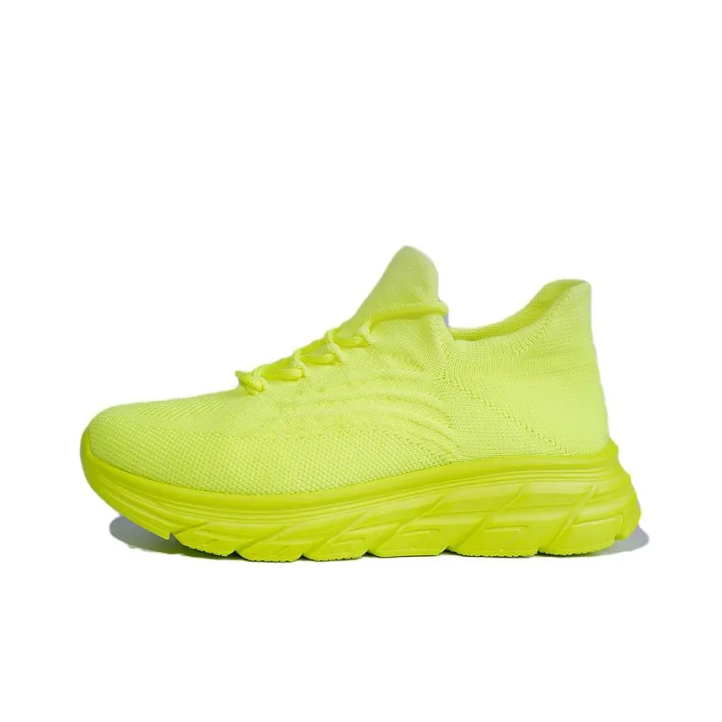 Kuding Casual Shoes Unisex Low Top Black/White/Yellow/Green/Orange/Blue/Gray/Red-15