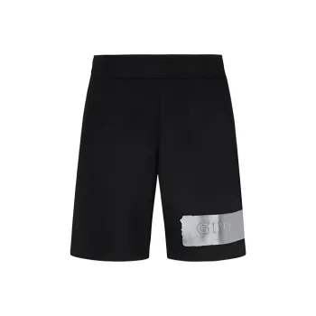 Givenchy Shorts With Latex Band