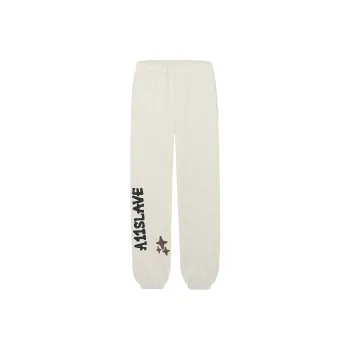 A11SLAVE Casual Pants Unisex Gray White