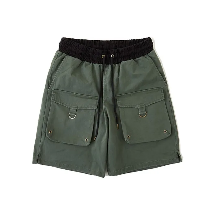 Profound Shorts Unisex Army Green-0
