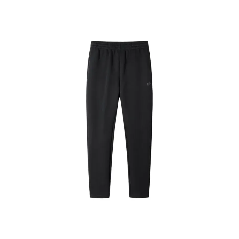 LOTTO Knitted Sports Pants Men's Black-0