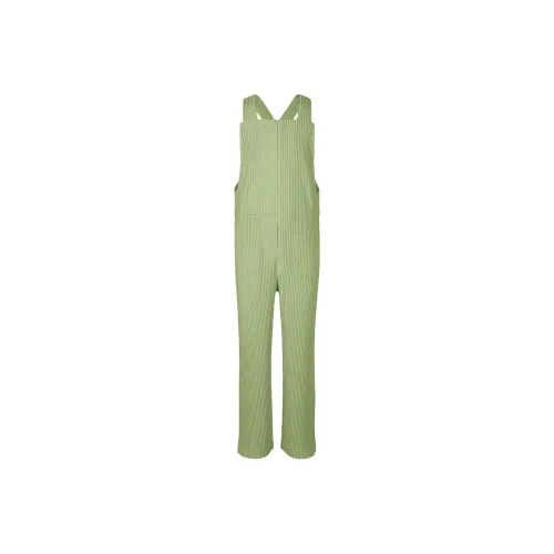Homme Plissé Issey Miyake Overalls Men's Green