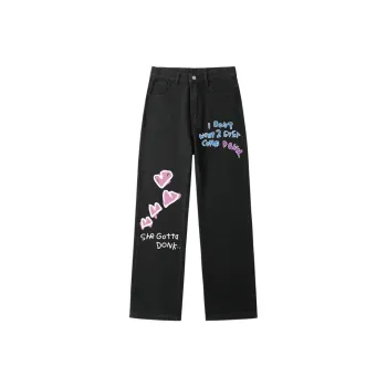 AFTER SCHOOL SPECIAL Jeans Unisex Black
