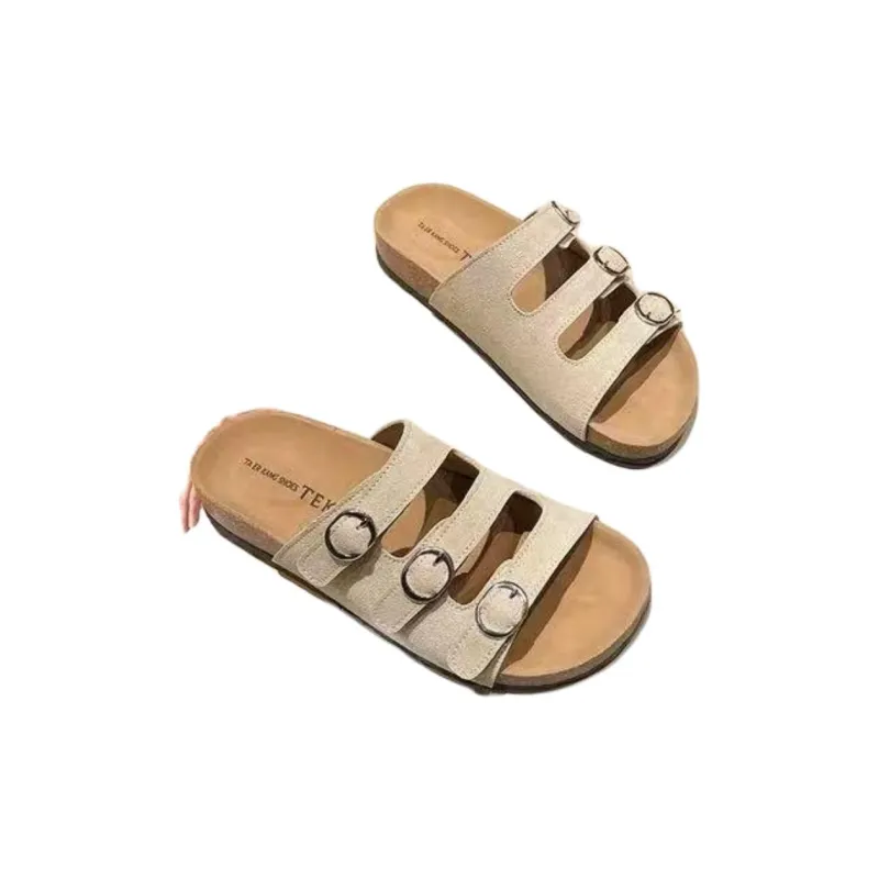 ALPLUME Slippers Khaki, Lemon, Apricot-11