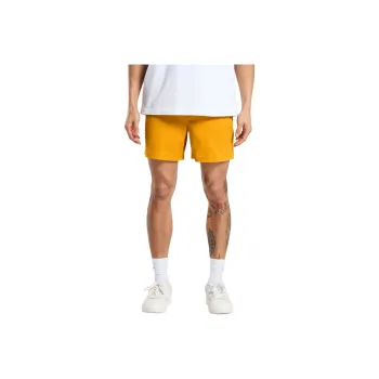 GYMSHARK REST DAY WOVEN SHORTS Casual Shorts Men's Burnt Yellow