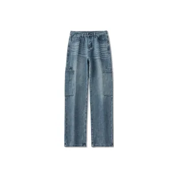 YooMore Jeans Unisex Blue Gray
