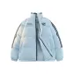 Light Blue[Thickened Thermal, Not Bulky]
