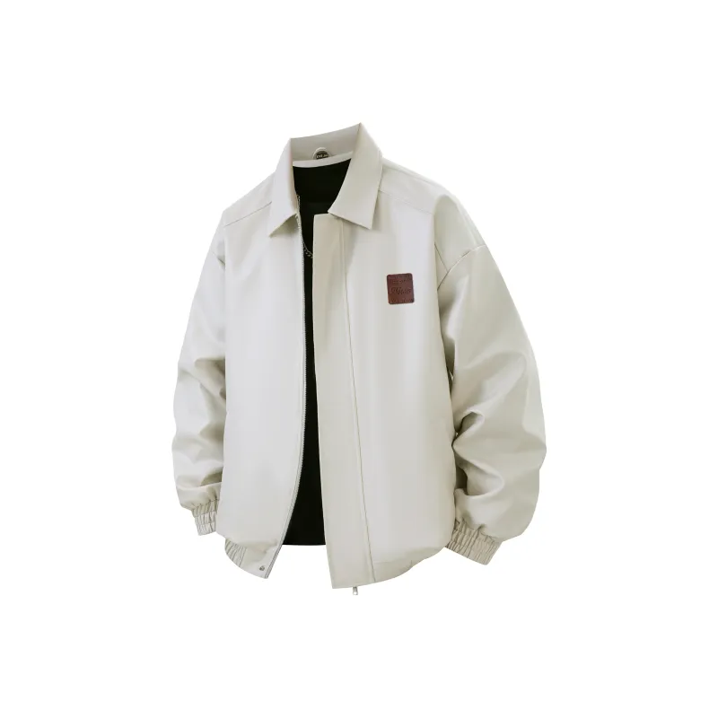 Yiwen Leather Jackets Unisex-2