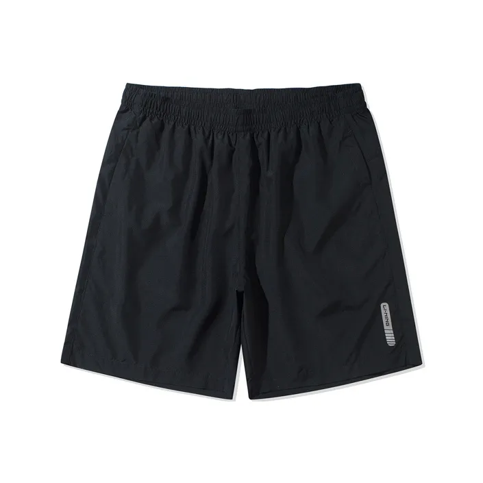 LiNing Training Collection Fitness Collection Casual Shorts Men's Standard Black-0