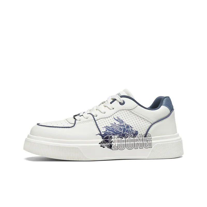 HLA Chinese Dragon Series Low Top Skateboard Shoes Men's-0
