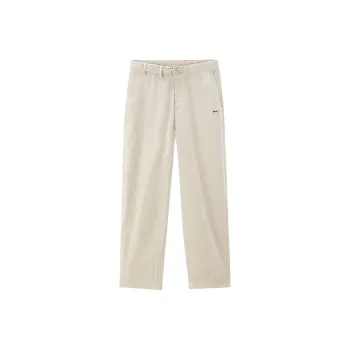 PEACEBIRD MEN Eye C Collaboration Series Casual Pants Men's Khaki