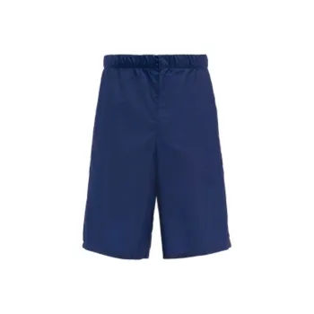 PRADA Re Nylon Casual Shorts Men Blue