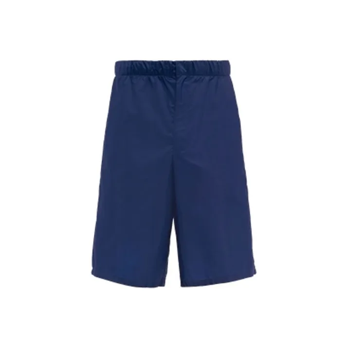 PRADA Re Nylon Casual Shorts Men Blue-0