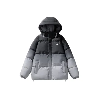 Warrior Puffer Jacket Unisex Gray