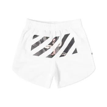 OFF WHITE Caravaggio Arrows Mesh Shorts