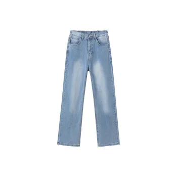 BLANC & ECLARE Mid Rise Slimming Commute Comfortable Jeans Unisex