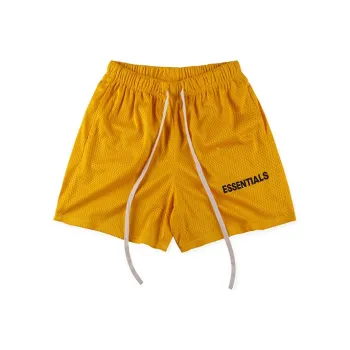 Fear Of God Essentials Graphic Mesh Drawstring Shorts