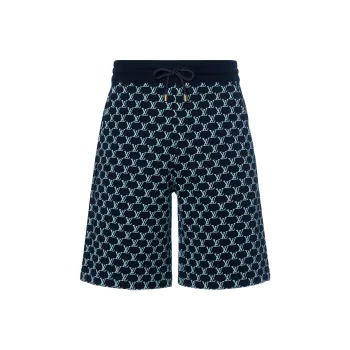 LOUIS VUITTON Double Face Cotton Jersey Shorts