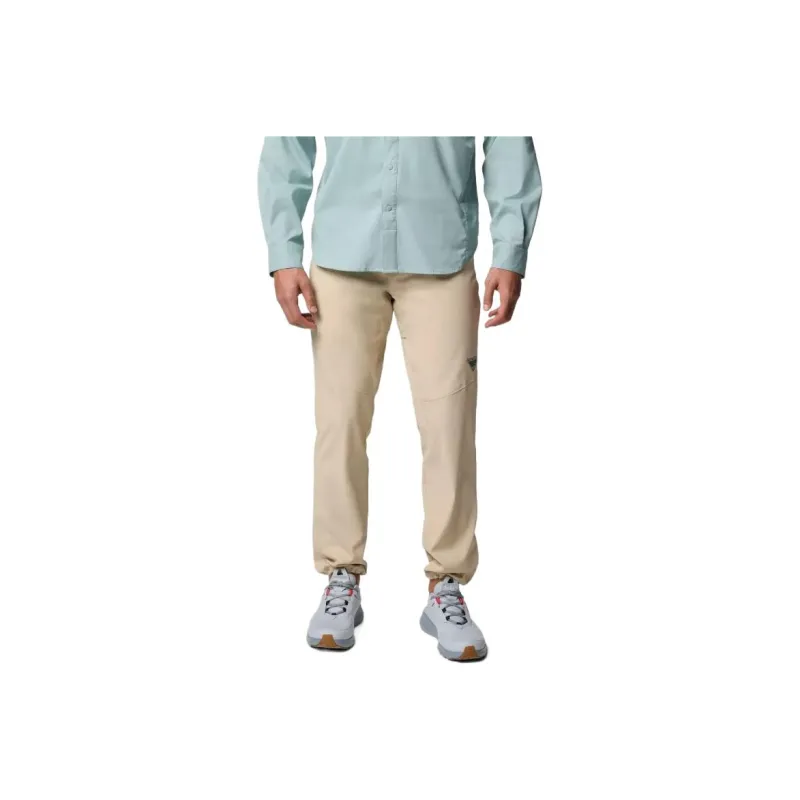 Columbia PFG Shadowcaster Casual Pants Men's Ancient Fossil-0