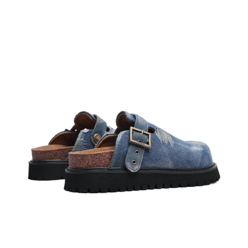 MOMGOG Abrasion Resistant Slip Resistant Closed Toe Slippers Unisex-13