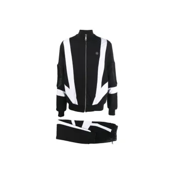 PHILIPP PLEIN Panelled Tracksuit Set