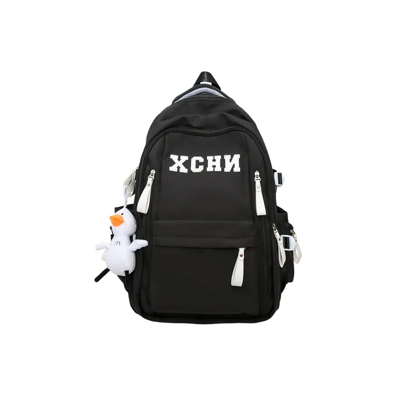 Alcohol Dragon Nylon Backpack Unisex Multicolor-8