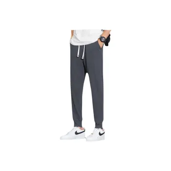 Tonlion Casual Pants Unisex Dark Gray
