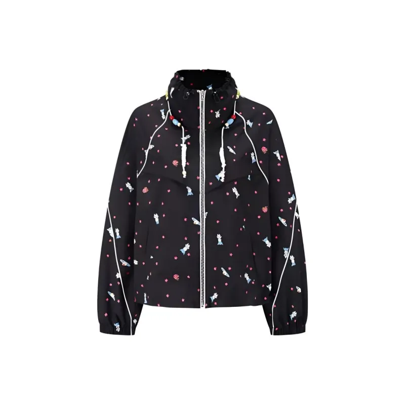Alexia Sandra Rabbit Series Trench Coat Unisex Black-0