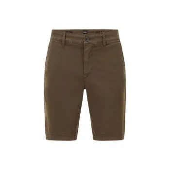 HUGO BOSS Casual Shorts Men Dark Khaki