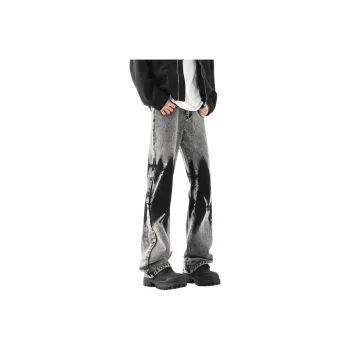 NVRFRGT Jeans Unisex Black