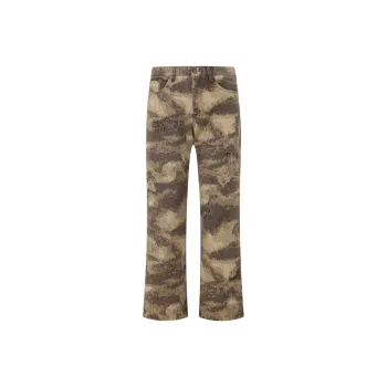 URS GGON Casual Pants Unisex Camouflage Sunset Glow