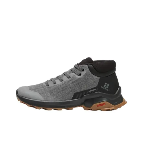 SALOMON X Reveal Chukka Ankle Boots Men's Gray