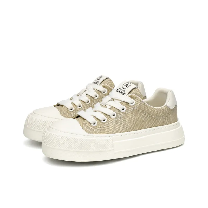 AOKANG Slip Resistant, Abrasion Resistant, Waterproof, And Breathable Lightweight Low Top Canvas Shoes Men's-8