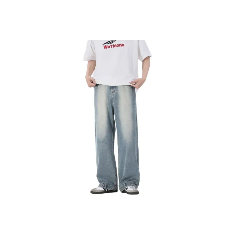 POLAR BEAR Jeans Unisex Vintage Blue-0