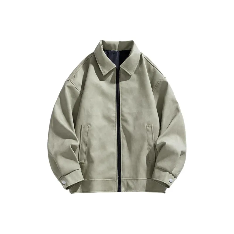FOR FEAR THAT Leather Jacket Unisex-5