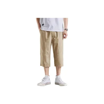 Tonlion Casual Pants Men's Linen