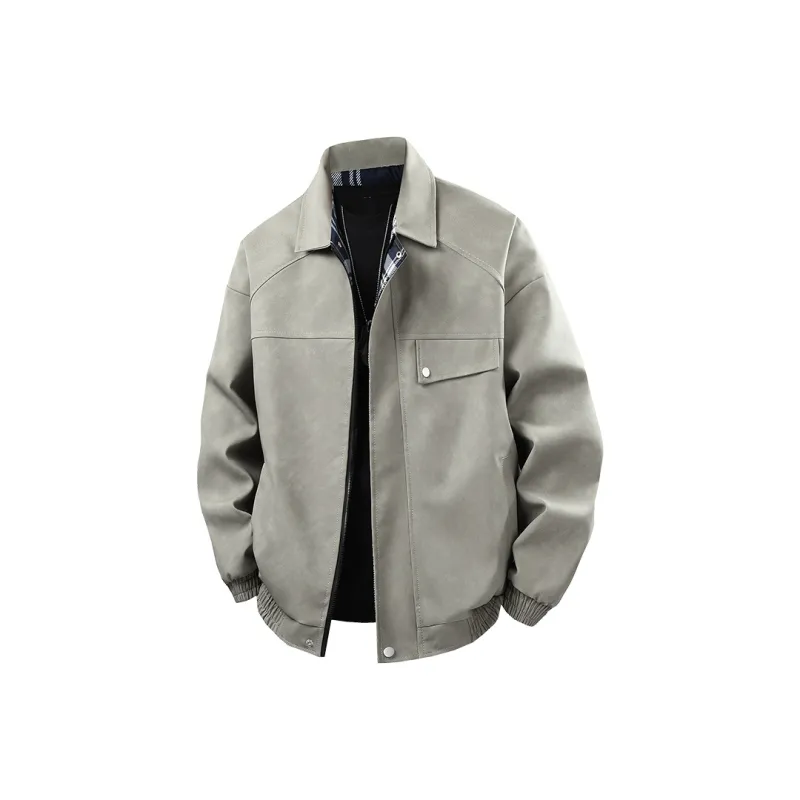 VXOXV Leather Jackets Unisex-2