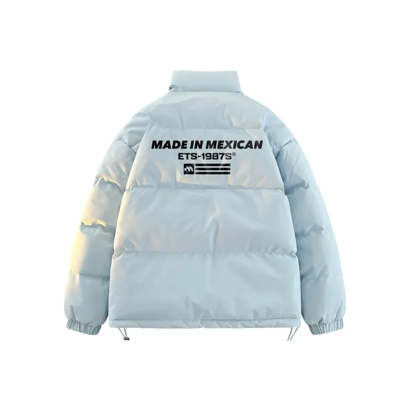MEXICAN Puffer Jackets Unisex-12