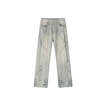 PILOTDRAGON Jeans Unisex Yellow Mud