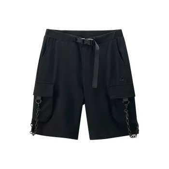 FUN Cargo Shorts Men Black