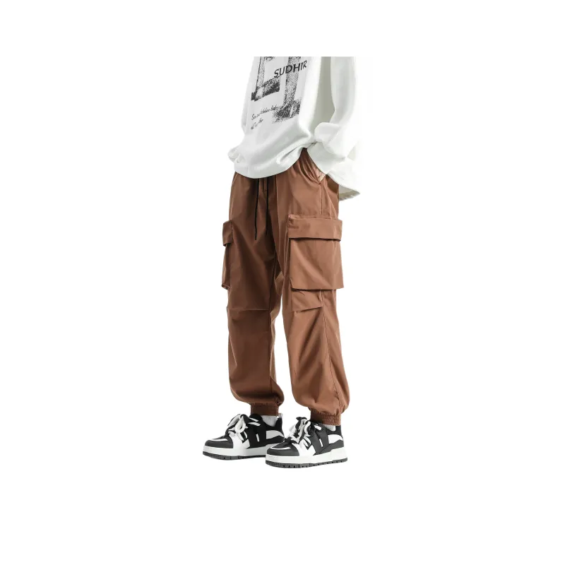 RASHOMONG Cargo Pants Unisex-4