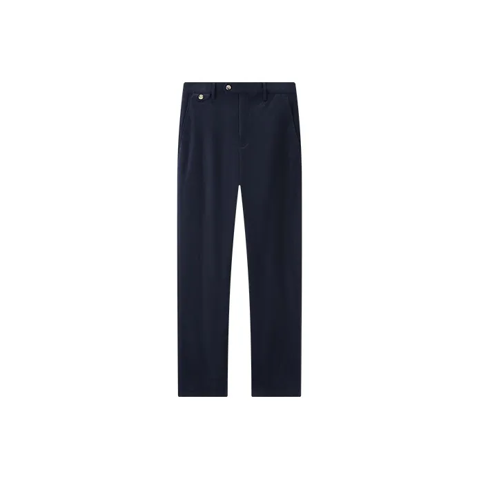 Jiumuwang Men's Pants Expert Casual Pants Men's Navy Blue-0